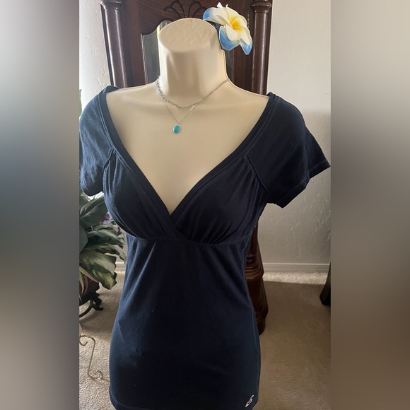 Beautiful Hollister 2000s empire waist babydoll top short sleeves❣️ - Picture 14 of 16